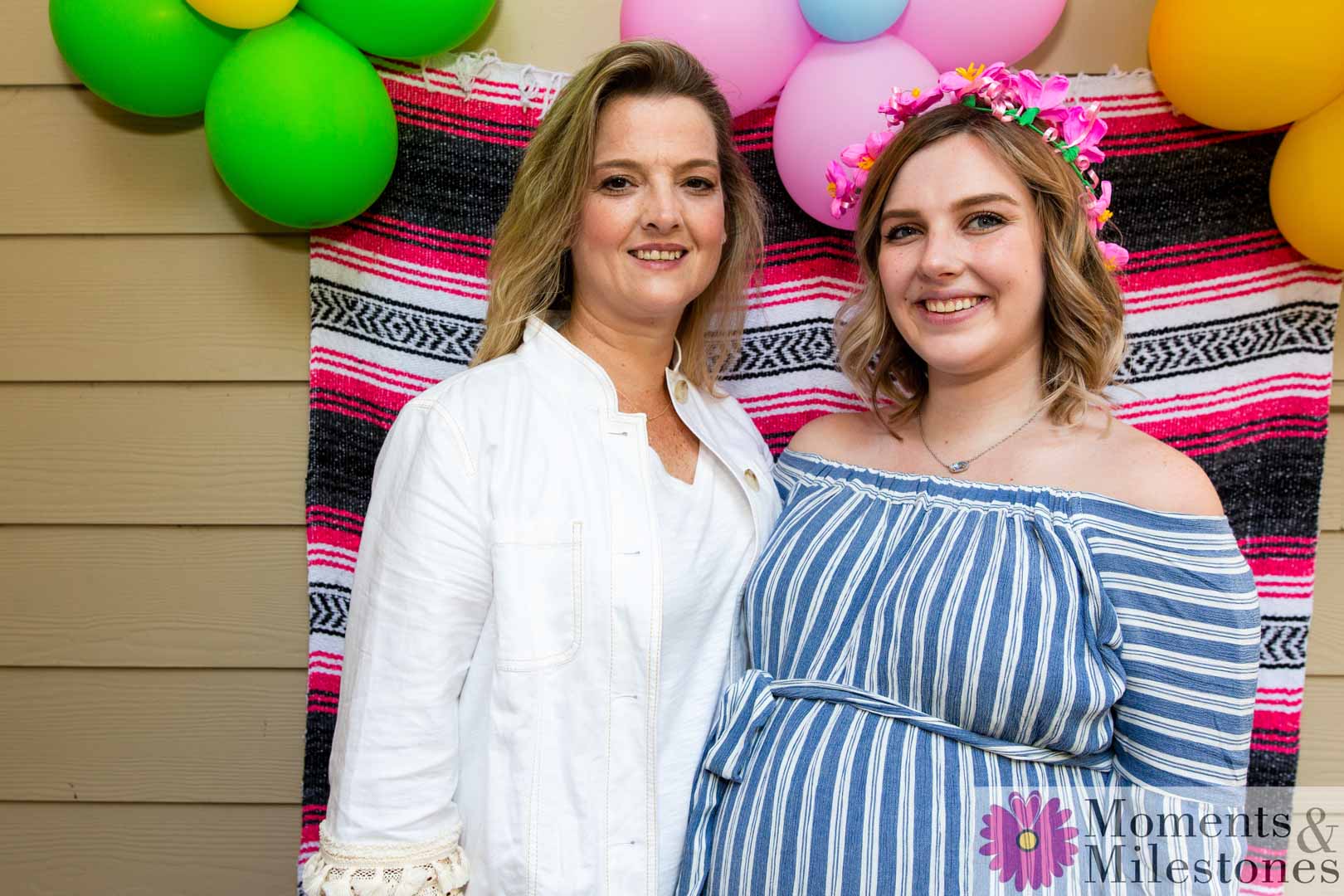Group Of Friends Posing Outdoors At Baby Shower In Summer High-Res Stock  Photo - Getty Images