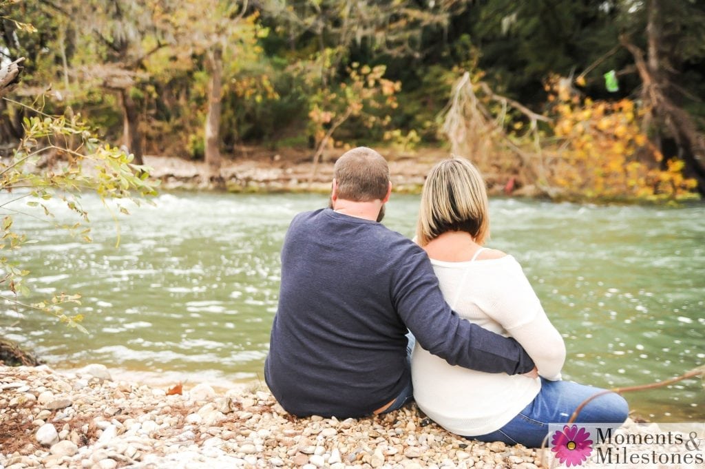 Contemporary Engagement Photography Session in Gruene, Texas