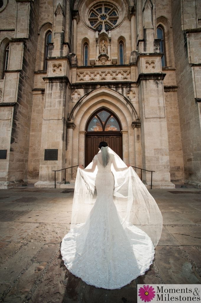 Nicole's Traditional Bridal Sessions San Fernando Cathedral San Antonio Wedding Photography